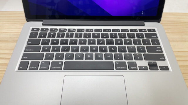 MacBookProのUSキーボード