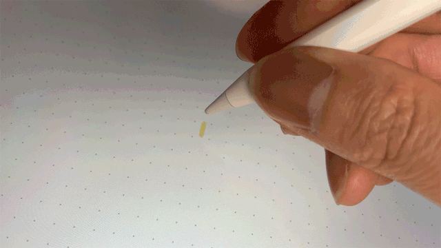 Apple Pencil Pro バレルロール