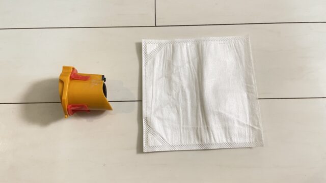 紙パックとアタッチメント