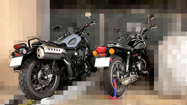 CL500とメグロS1