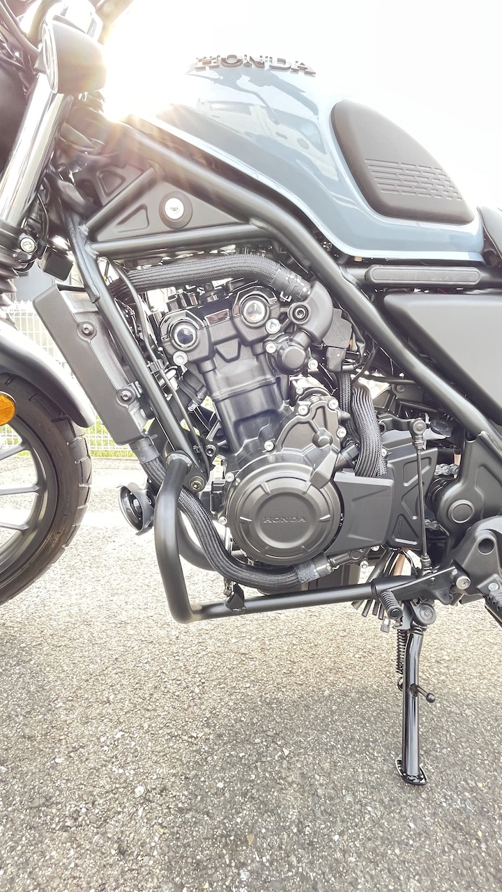 CL500のエンジン