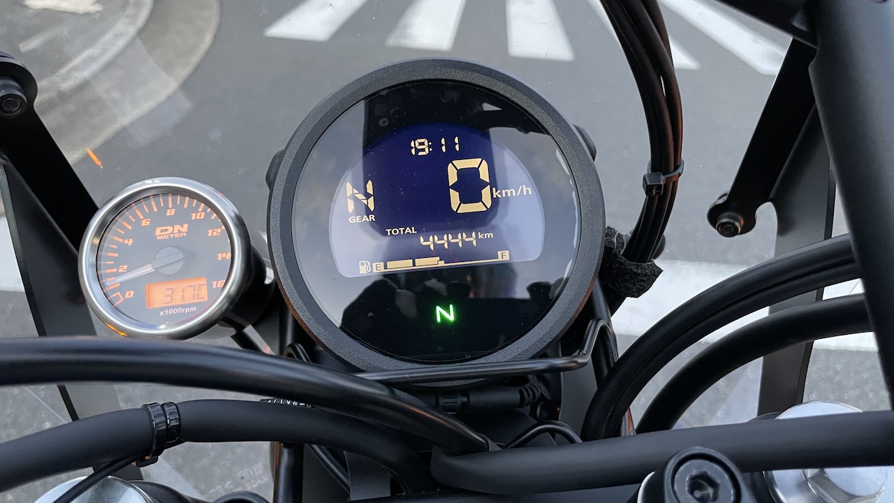 CL500のメーター