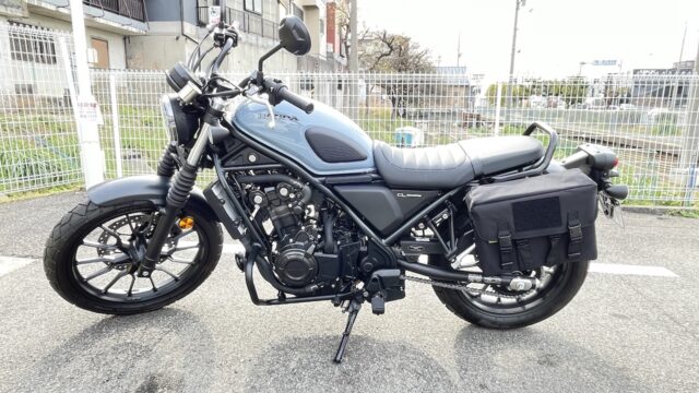 CL500の左側面