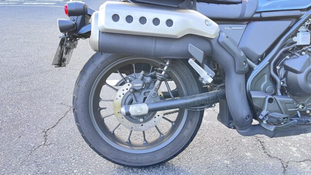 CL500のリアホイール