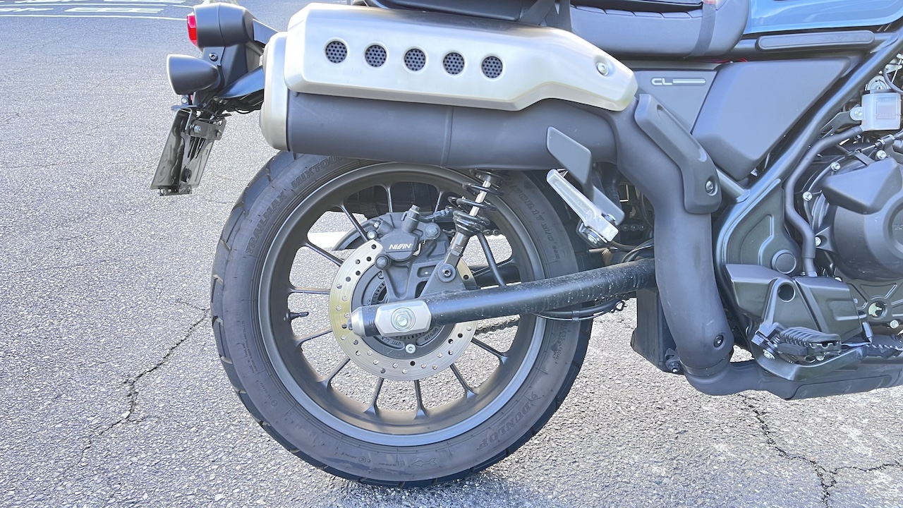 CL500のリアホイール