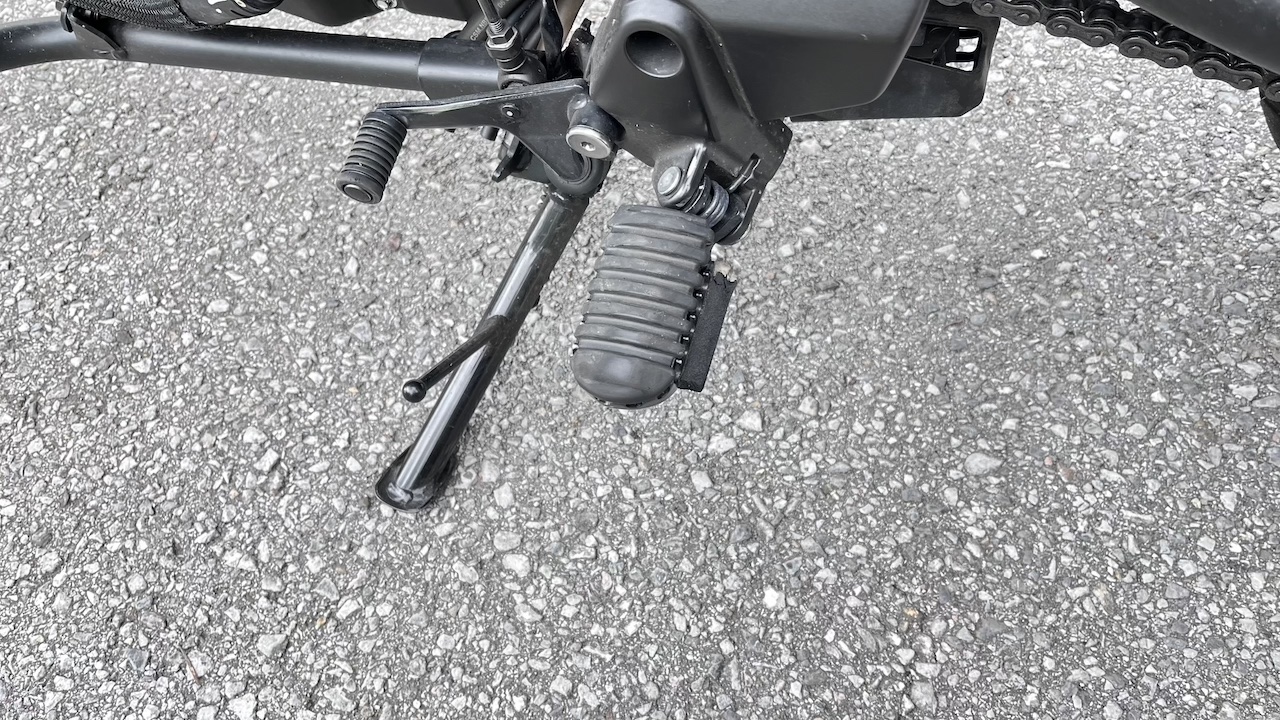 CL500のステップ