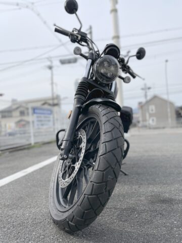 CL500のタイヤ