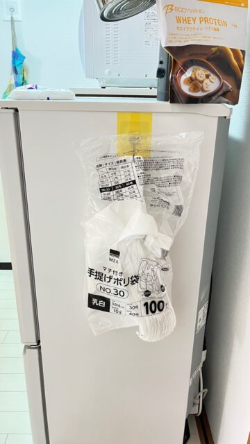 ビニール袋用フック