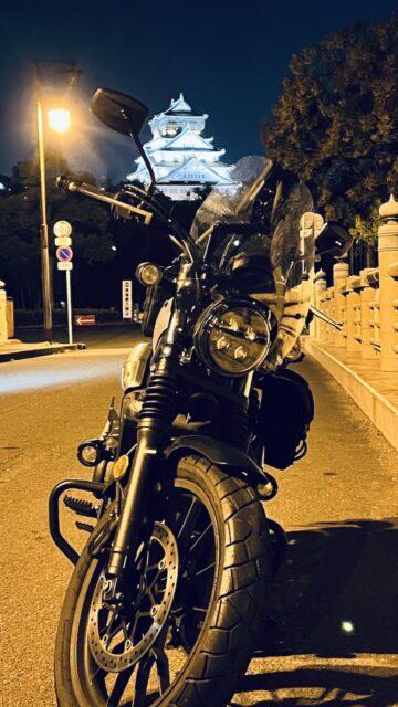 CL500と大阪城