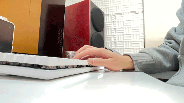 K855とMagic Keyboardの比較
