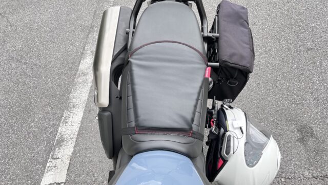 バイク座シートとCL500純正シート
