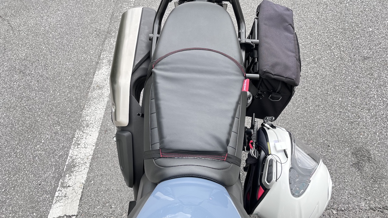 バイク座シートとCL500純正シート