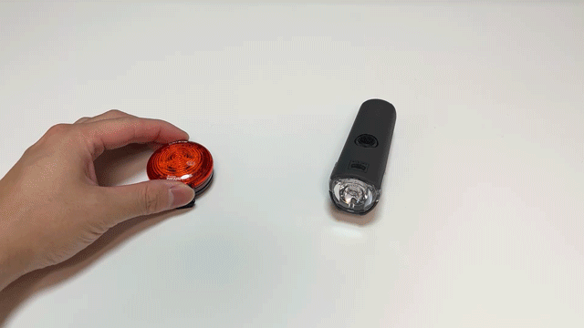 連動点灯の様子(シンクウェアラブルから)