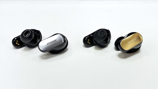 BoseQuiet Comfort Ultra Earbuds 第1世代と第2世代の外観-1